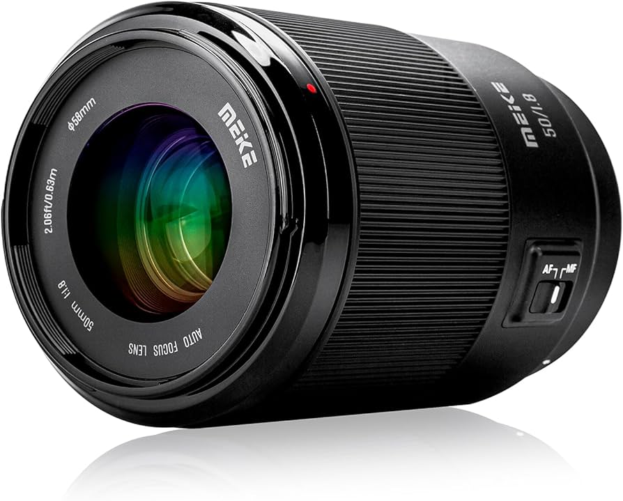 Amazon.com : Meike 50mm F1.8 Full Frame AF STM Lens Standard