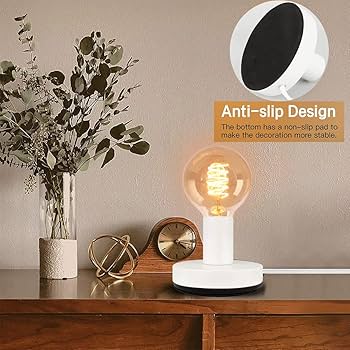 Amazon.co.jp : DXMKOP 工業用テーブルランプ、ベース E26/E27