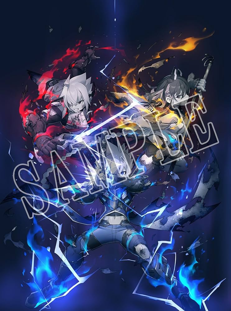 Amazon.co.jp: 蒼き雷霆 ガンヴォルト トライアングル エディション 10