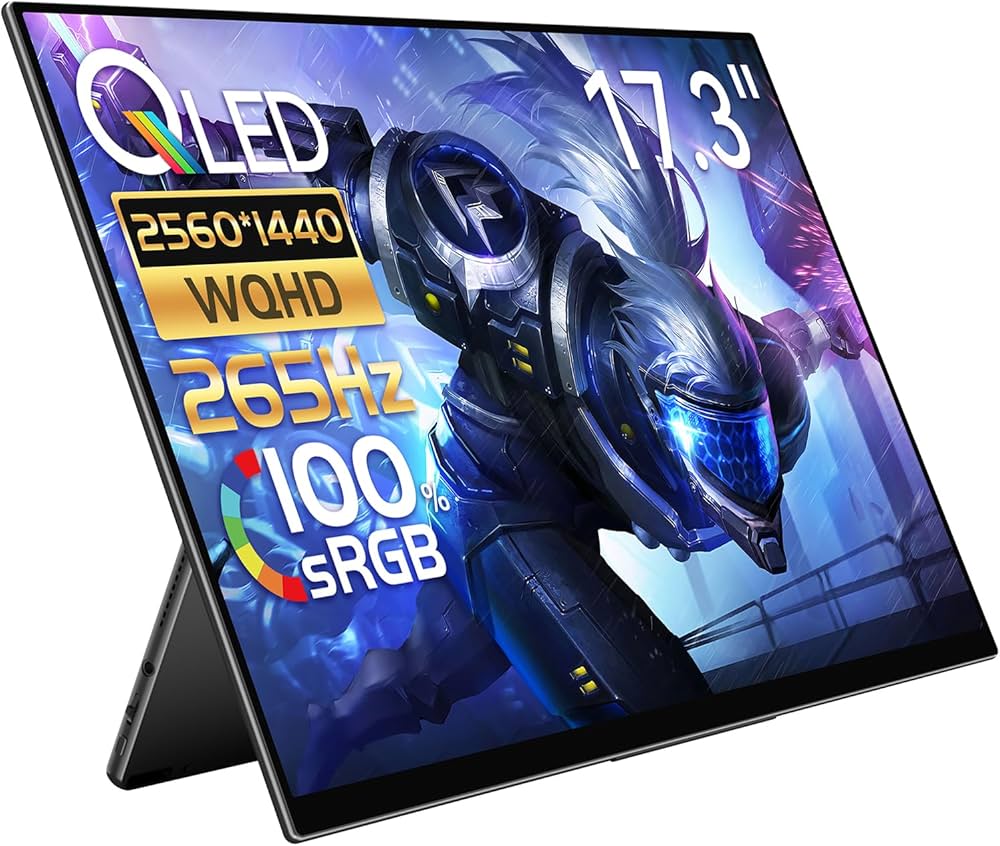 Amazon.co.jp: EHOMEWEI モバイルモニター 265Hz 17.3インチ Switch 2