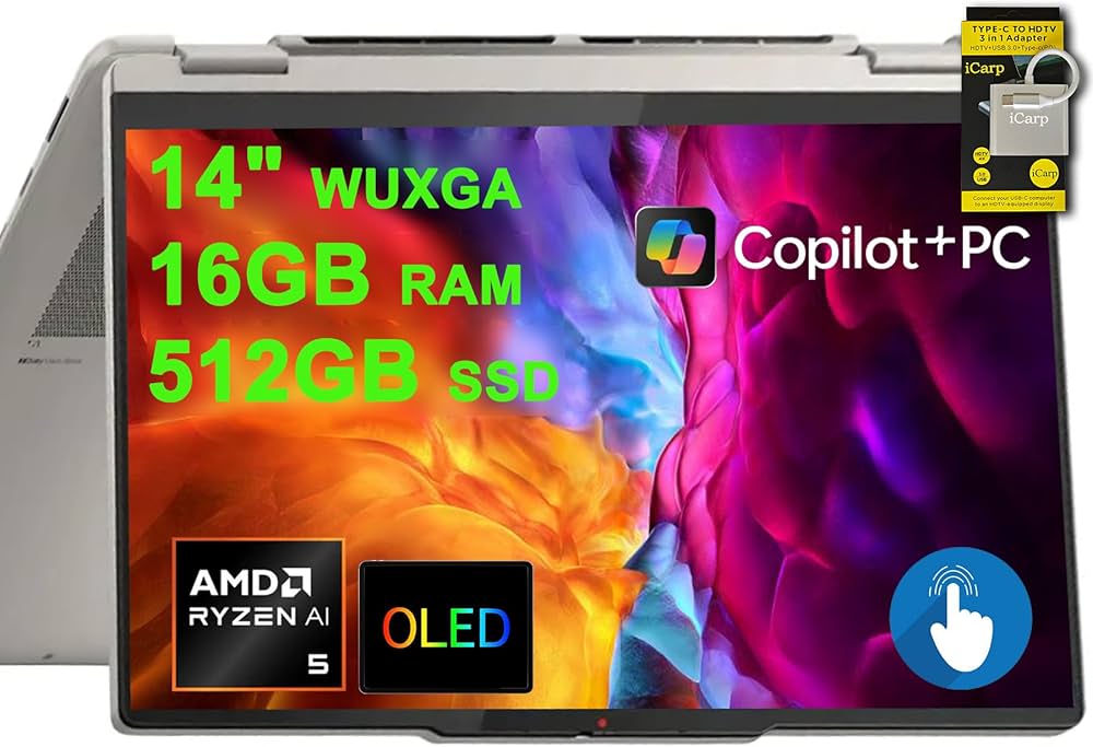 Amazon.co.jp: Lenovo Yoga 7 2-in-1 ノートパソコン 14インチ WUXGA