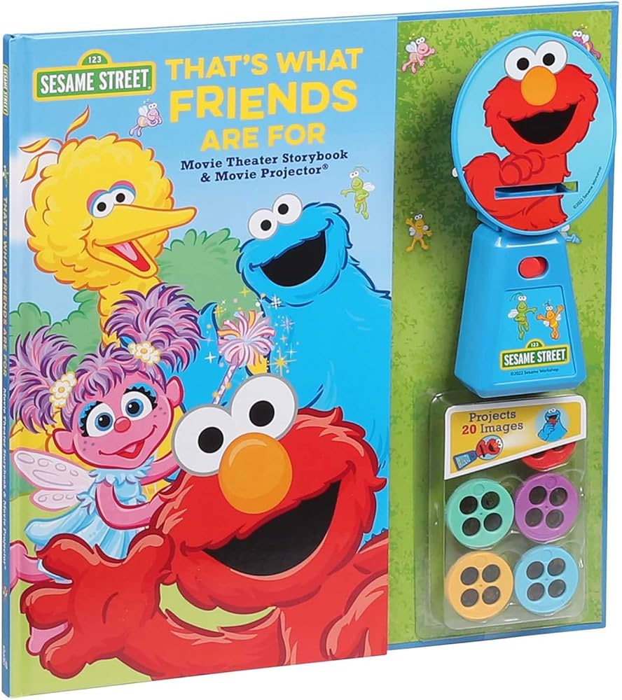 Sesame Street: Movie Theater Storybook & Movie Projector: Editors