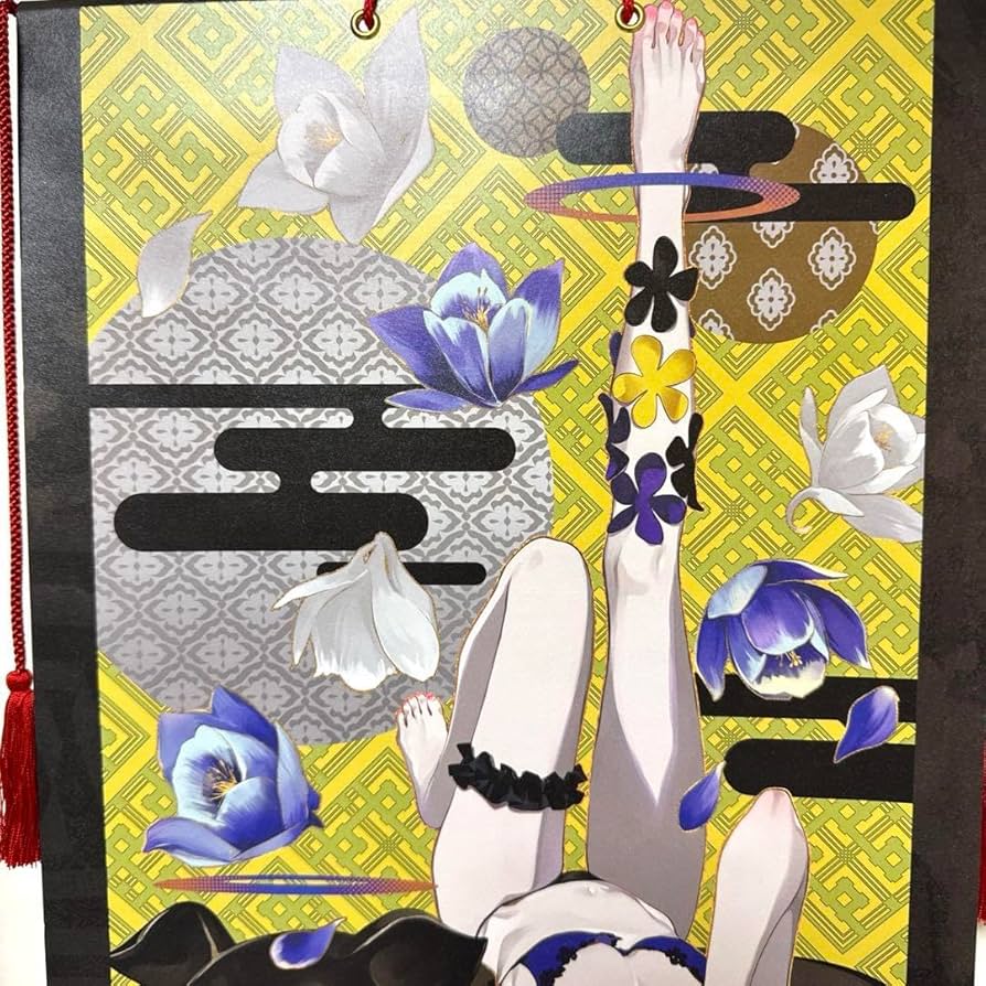 Amazon.co.jp: LAM 個展 千客万雷 掛け軸 三毒 「癡」 : おもちゃ