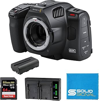 Amazon.com : Blackmagic Design Pocket Cinema Camera 6K Pro Bundle