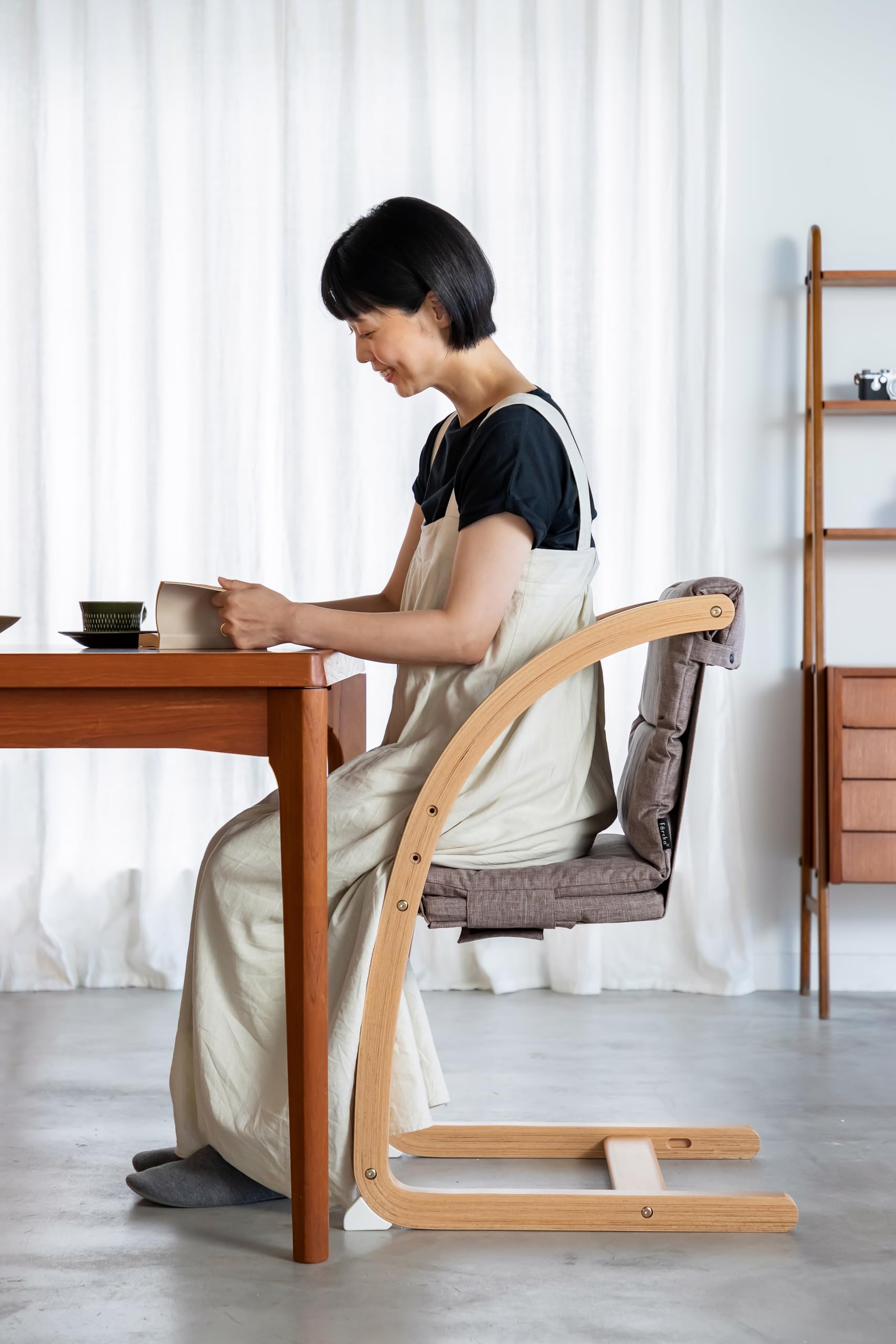 Amazon.co.jp: ファルスカ チェアクッション ミモザイエロー