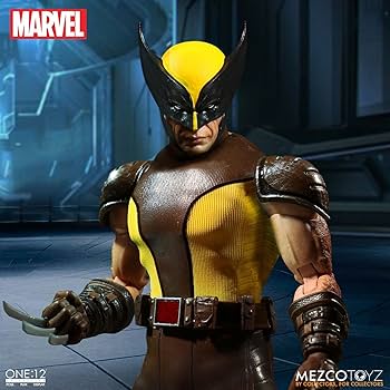 Amazon.com: Mezco Toys One: 12 Collective: Marvel Wolverine Action