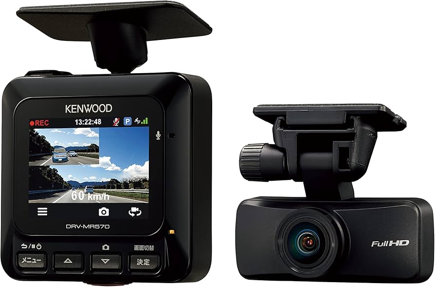 Amazon | ケンウッド ドライブレコーダー DRV-MR570 前後撮影 2カメラ