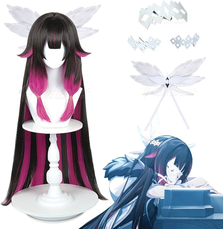 Amazon.co.jp: Plazhen 原神 (少女) コロンビーナ コスプレ ウィッグ