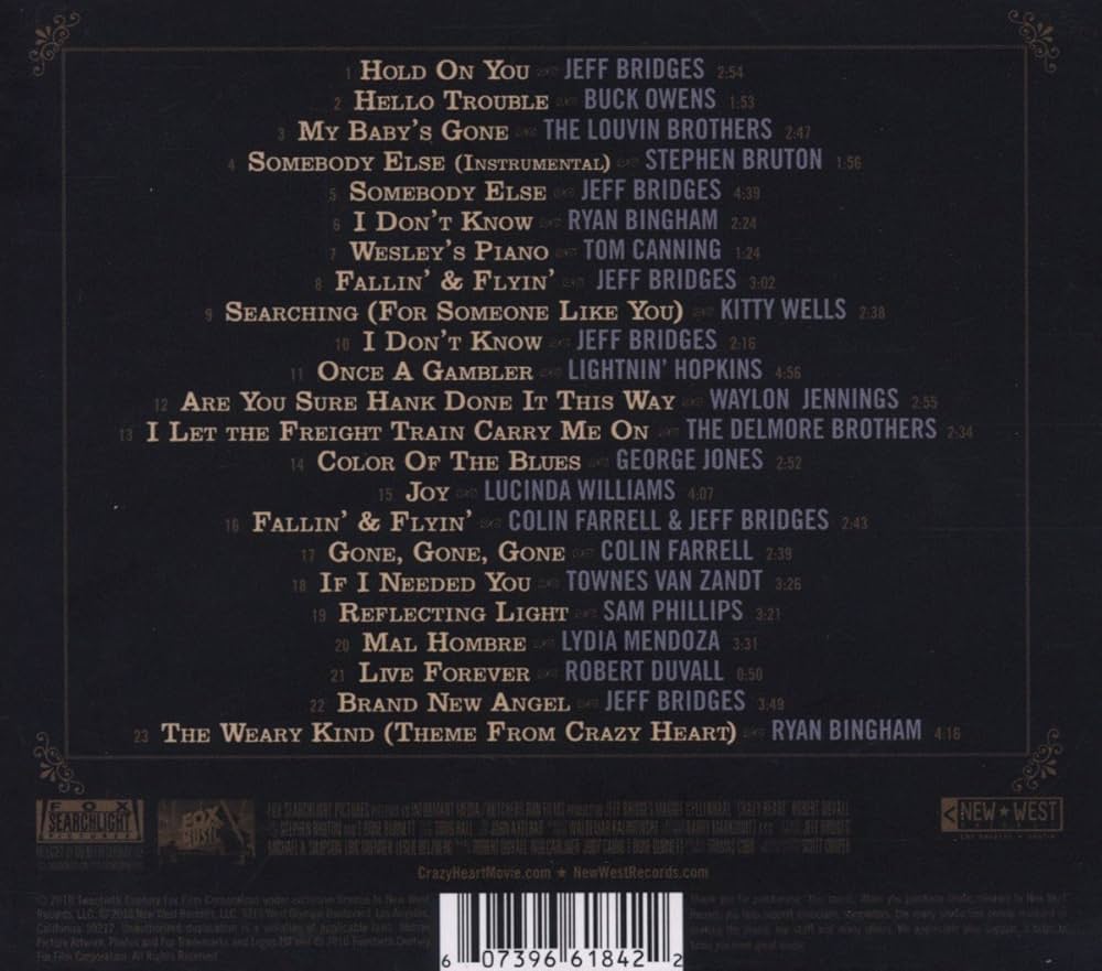 Various Artists - Crazy Heart: Original Motion Picture Soundtrack