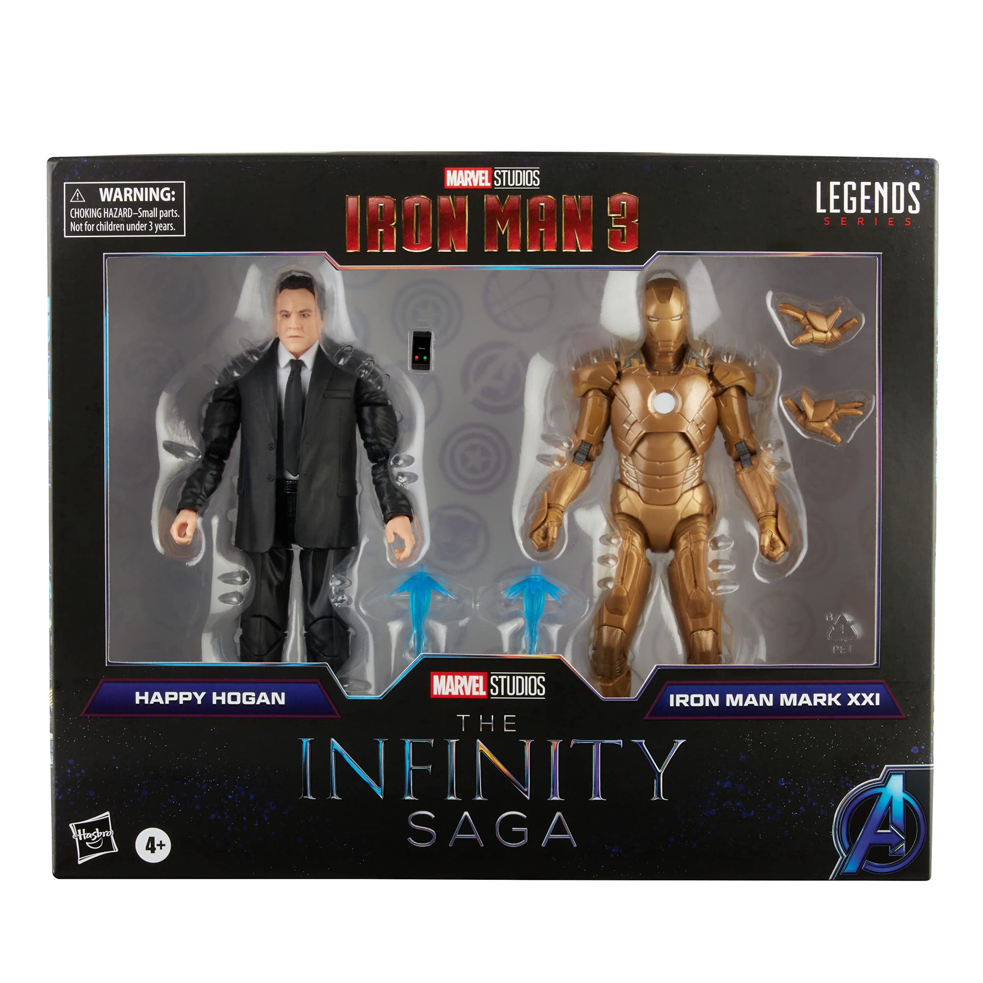Amazon.com: Hasbro Marvel Legends Series , Action Toy 2-Pack Happy