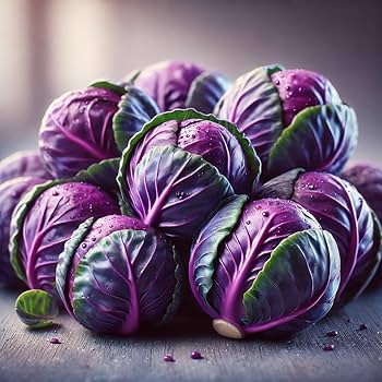 Amazon.com : 22Day Seeds: Seeds Purple Brussels Sprouts/Cabbage