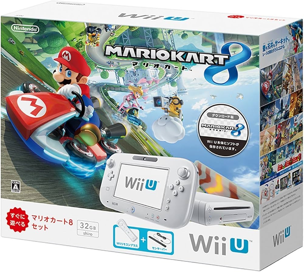 Amazon | Wii U マリオカート8 セット シロ 【Amazon.co.jp限定