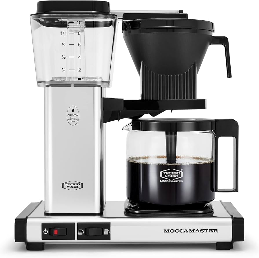Amazon.com: Technivorm Moccamaster 53941 KBGV Select 10-Cup Coffee