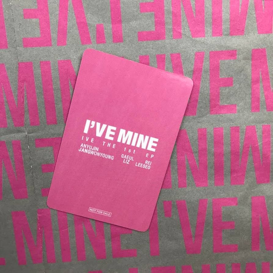 Amazon.co.jp: IVE I'VE特典 会場限定 アルバム大阪 28 mine