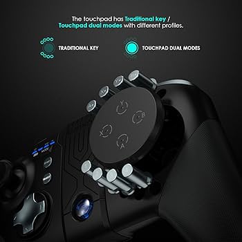 Amazon.co.jp: GameSir G5 Bluetooth タッチパッド ゲームパッド