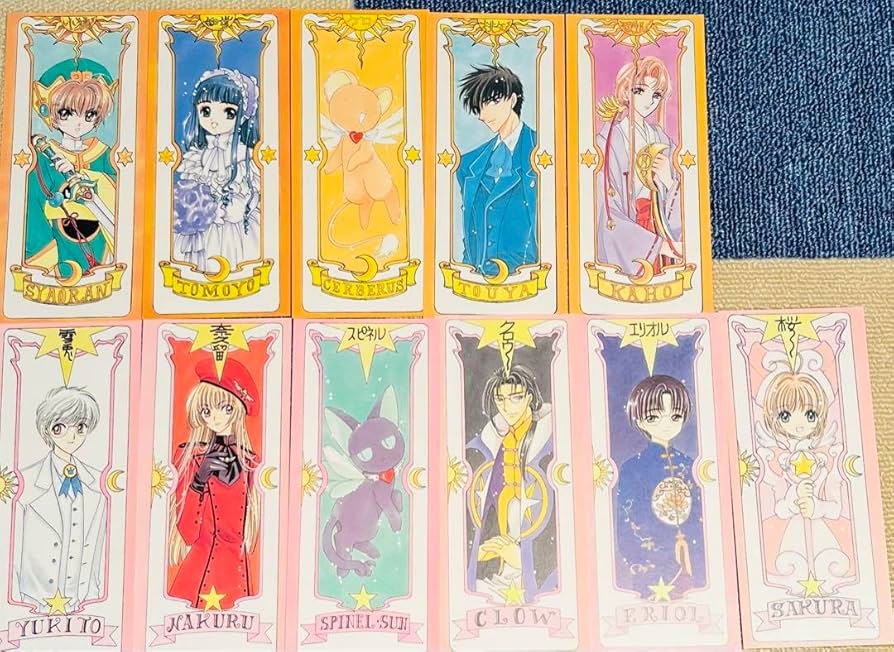 Amazon.co.jp: レアカードキャプターさくらクロウカード全11枚 : ホビー