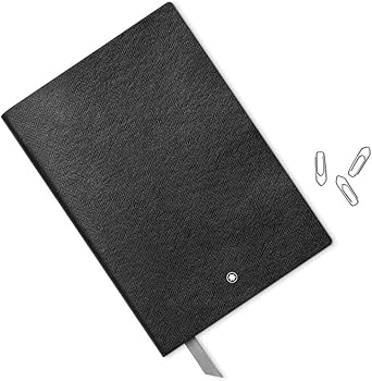 Montblanc Notebook 113294 Fine Stationery #146 Black – Elegant