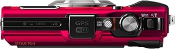 Amazon | OLYMPUS デジタルカメラ STYLUS TG-3 Tough レッド 1600万