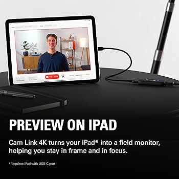 Amazon.com: Elgato Cam Link 4K – External Capture Card for DSLR