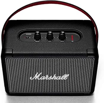 Amazon.com: Marshall Kilburn II Portable Bluetooth Speaker - Black
