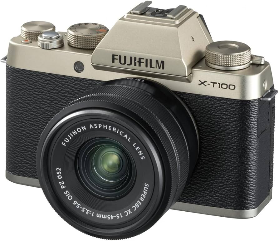 Amazon.com : Fujifilm X-T100 Mirrorless Digital Camera w/XC15