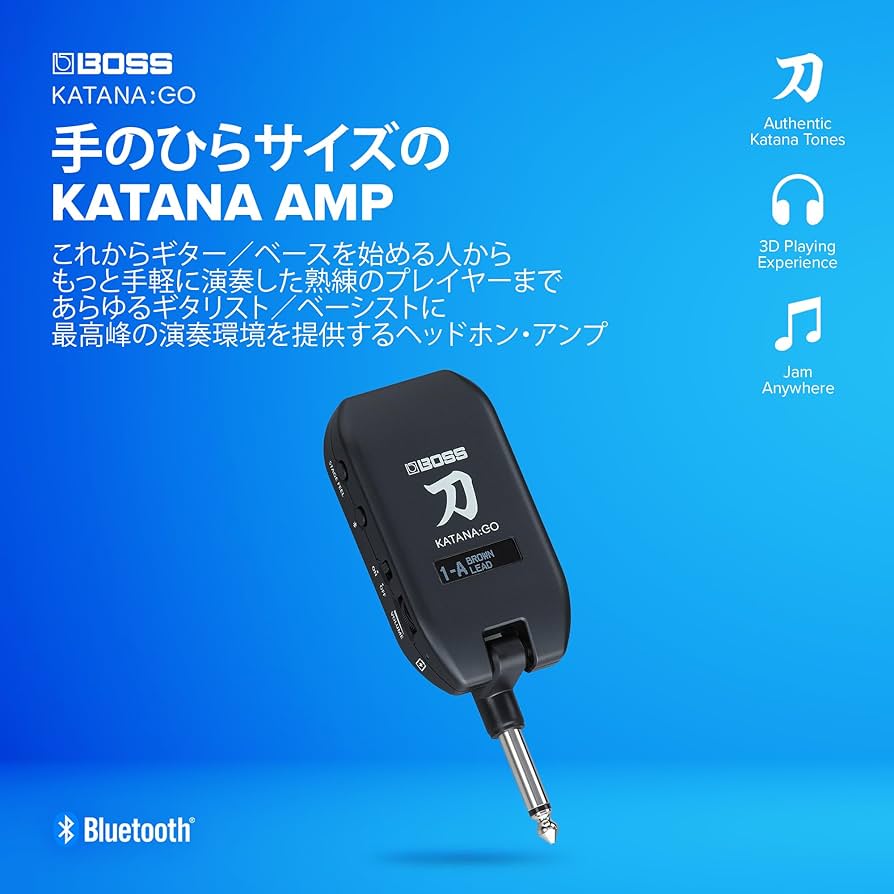 Amazon.co.jp: BOSS ボス KATANA:GO ヘッドフォン・ギター・アンプ