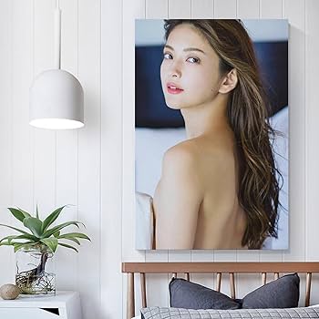 Amazon.co.jp: 田中道子写真フォトポスター64 キャンバスアート