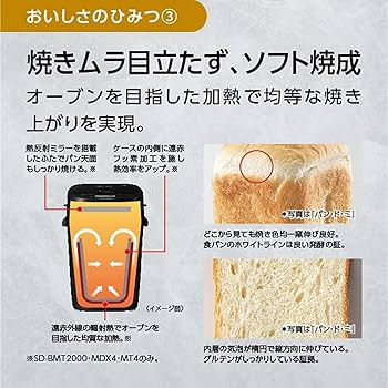 Amazon | パナソニック ホームベーカリー パン焼き器 餅つき機 1斤 41