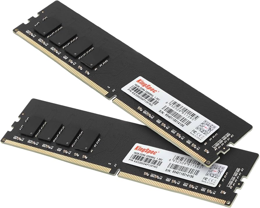 Amazon.co.jp: KingSpec メモリ DDR4 RAM 3200MHz PC4-25600 16GB x 2