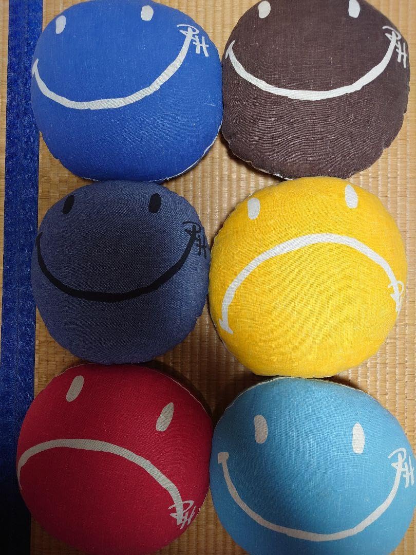 ロンハーマン クッション スマイル ニコちゃん 黄色 ロンハーマン