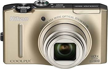 Amazon.co.jp: Nikon COOLPIX S8100 Digital Camera, Precious Gold
