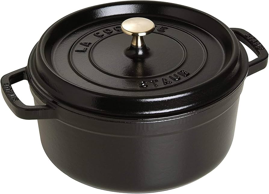 Amazon.co.jp: staub ストウブ 「 ピコ ココット ラウンド ブラック