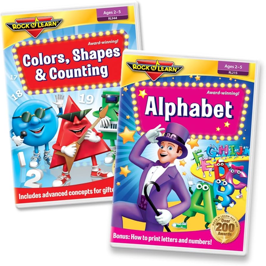 Amazon.com: Preschool Skills DVD Set – Alphabet, Printing Letters