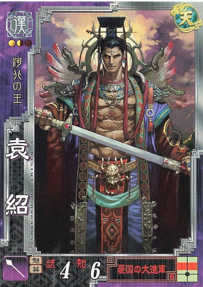 Amazon.co.jp: 三国志大戦3 TCG 袁紹 本初 漢045 R : おもちゃ