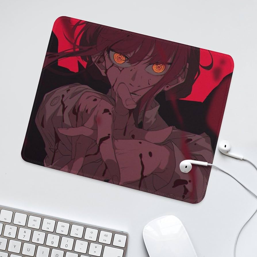 Amazon.co.jp: マウスパッド ゲーミング チェンソーマン マキマ