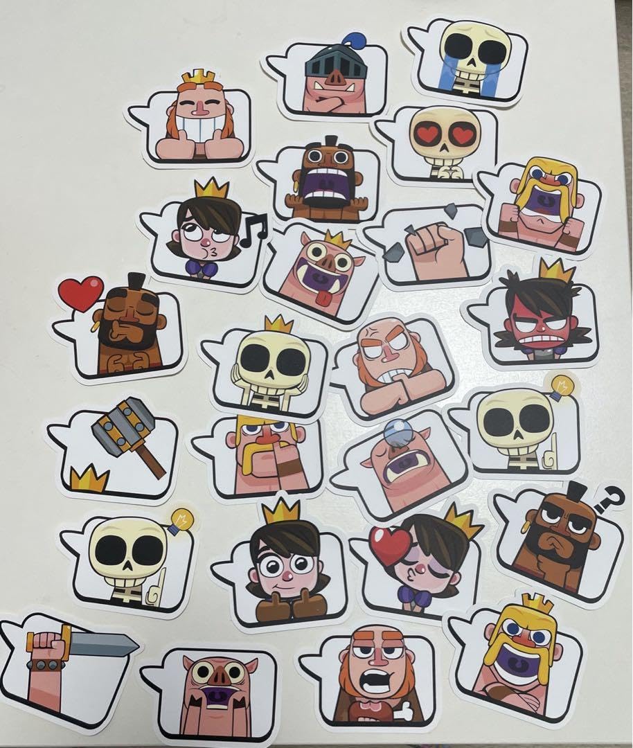 Amazon.co.jp: クラロワ クラッシュロワイヤル ステッカー25枚