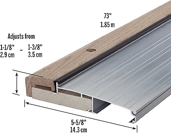 M-D Building Products 78618 5-5/8 in. x 1-1/8 in. x 73 in. Silver