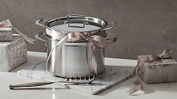 Amazon.com: Le Creuset Stainless Steel Classic 3-Ply Deep Pasta