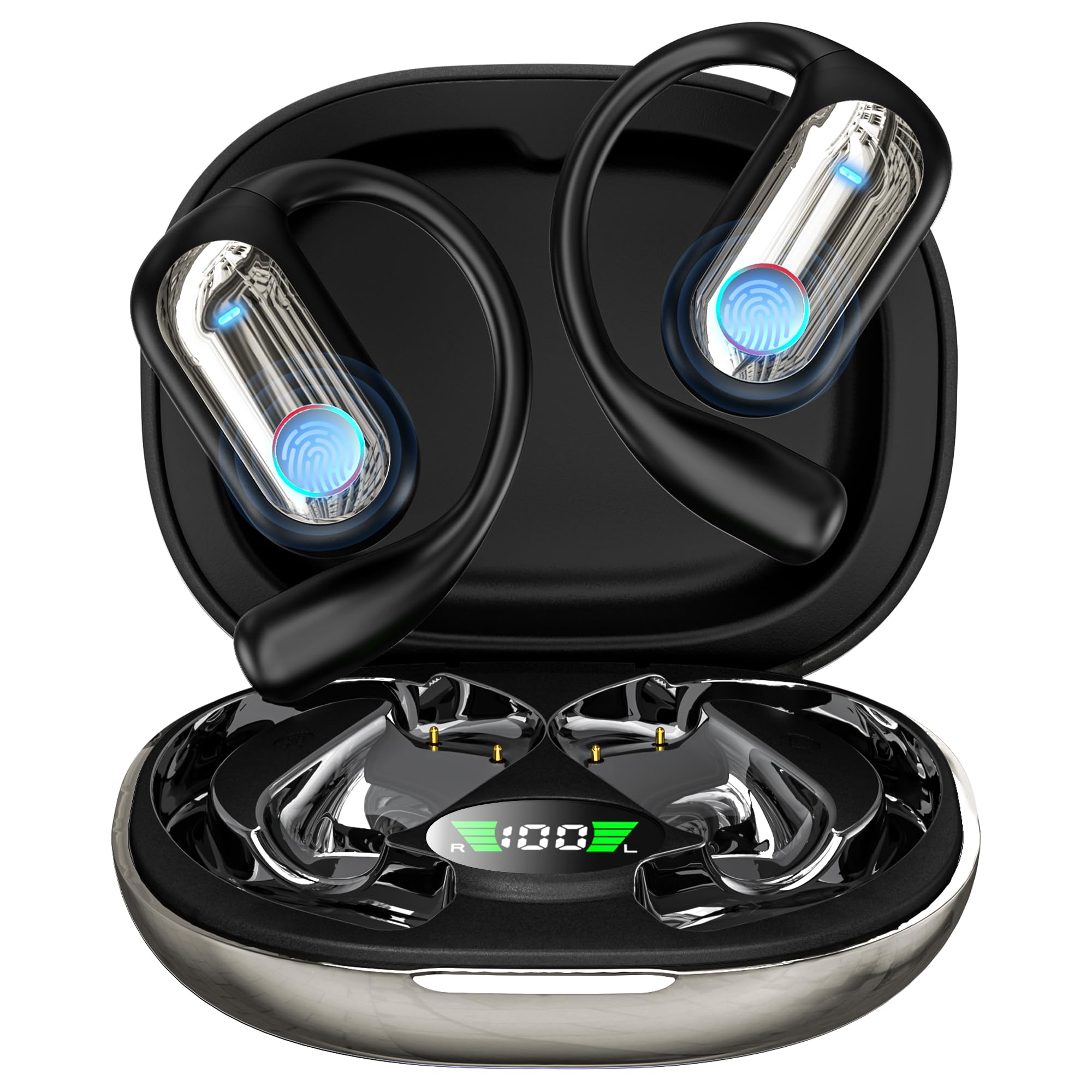 Amazon.co.jp: イヤホンAI翻訳機 骨伝導イヤホン ワイヤレス Bluetooth