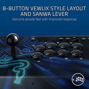 Razer Panthera Evo: Fully Mod-Capable - Sanwa Joystick and Buttons