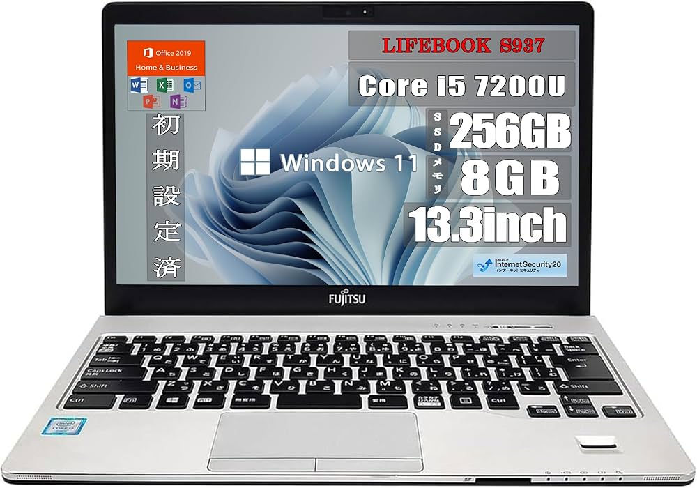 Amazon.co.jp: Refurbished Notebook Computer LIFEBOOK S937 13.3