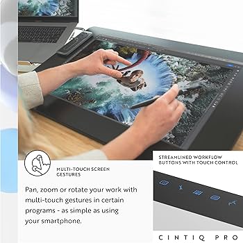 Amazon.com: Wacom Cintiq Pro 24 Creative Pen and Touch Display