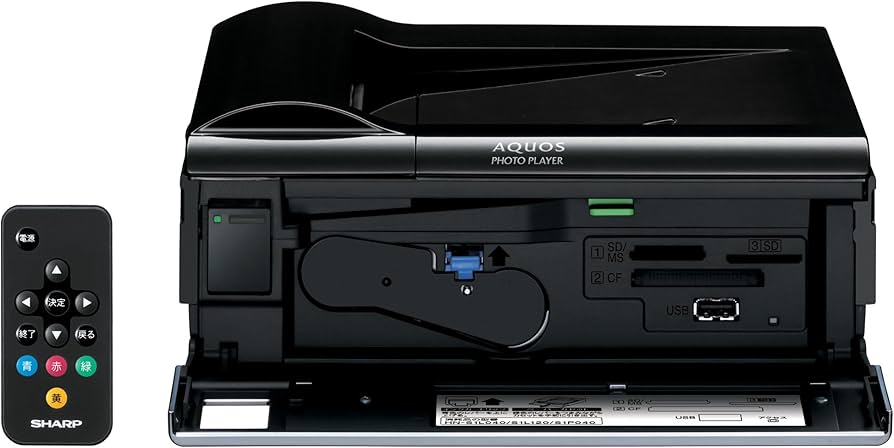 Amazon | SHARP AQUOS フォトプレーヤー HN-PP100 ブラック HN-PP100-B
