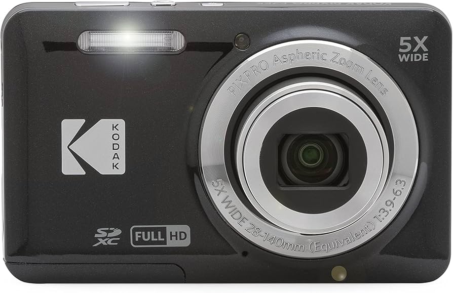Amazon.com : Kodak PIXPRO FZ55 Digital Camera (Black) + Point