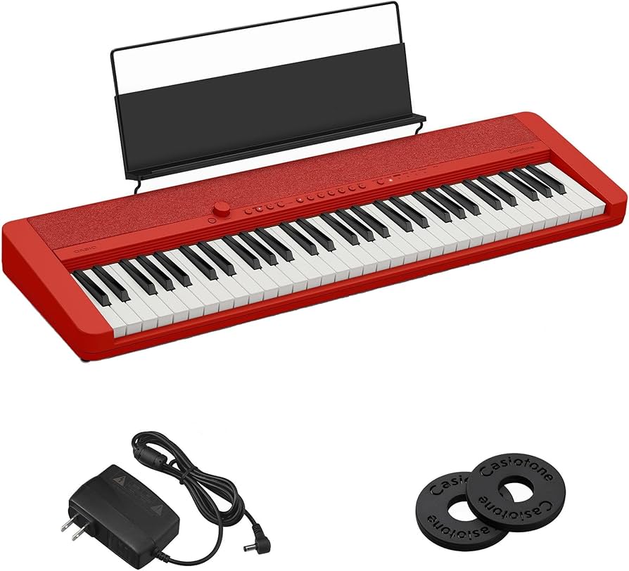 Amazon.co.jp: カシオ (CASIO) 電子キーボード Casiotone CT-S1 RD