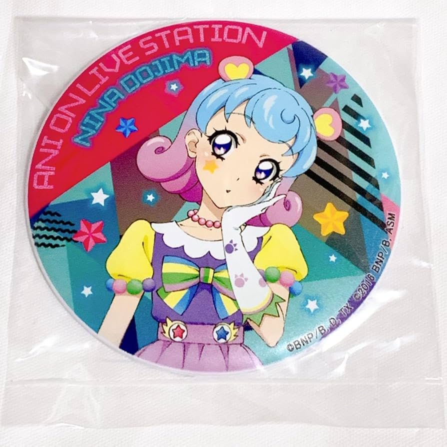 Amazon.co.jp: 堂島ニーナ アイカツ アニON カフェ マグネット 缶