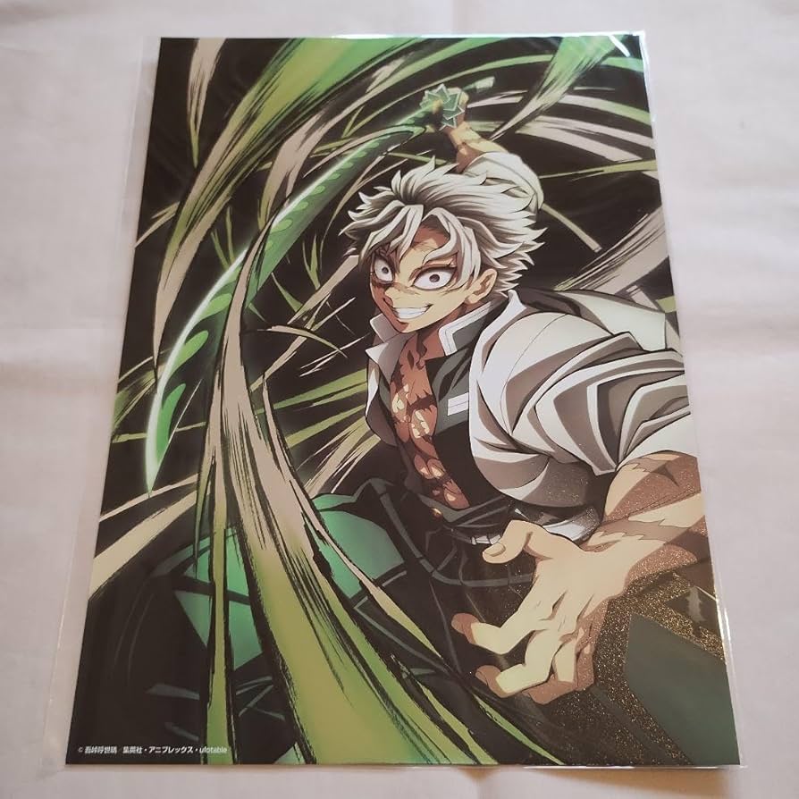 Amazon.co.jp: 鬼滅 全集中展 特殊印刷 イラスト カード 不死川 実弥