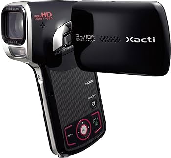 Amazon | SANYO デジタルムービーカメラ Xacti CA100 K ブラック DMX