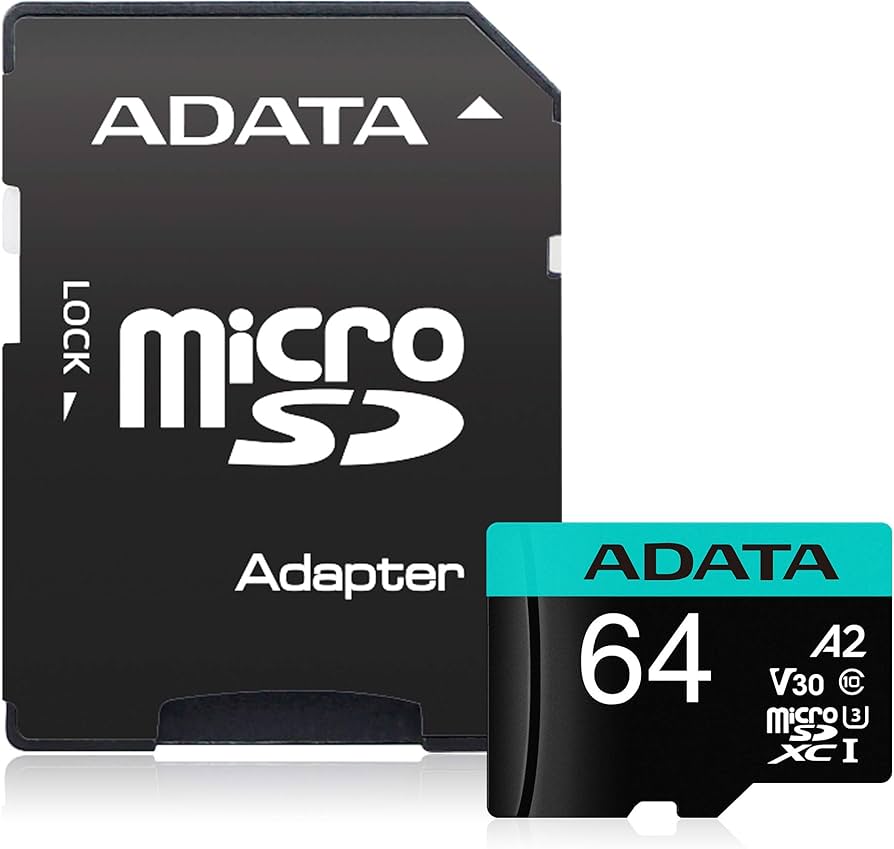 Amazon.com: ADATA Premier Pro 64GB MicroSDXC UHS-I U3 V30 Class 10