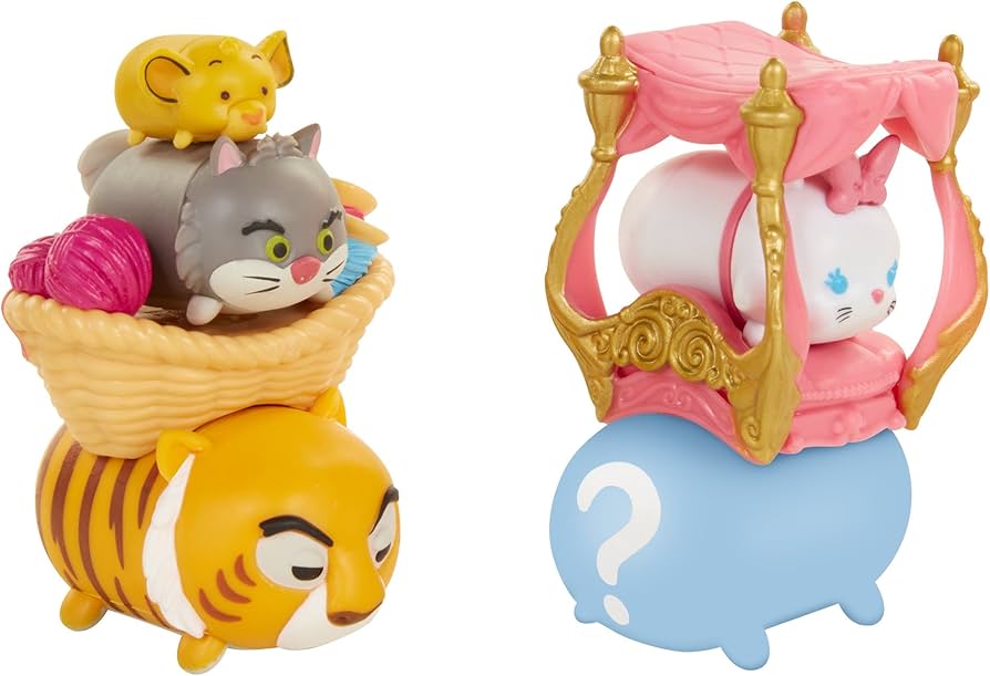 Amazon.com: Tsum Tsum Disney 7 Pack Figures Series 7, Style #1